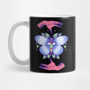 Neon buterfly Mug